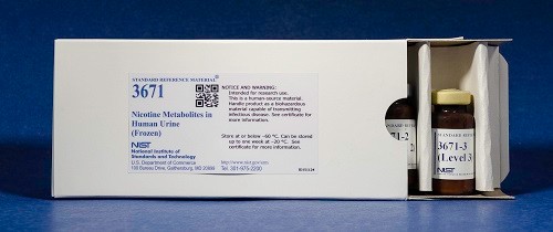 SRM 3671 - 人尿中尼古丁代謝物