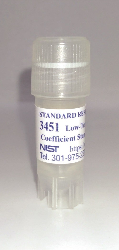 SRM 3451 - 低溫塞貝克系數(shù)標準(10~390 K)
