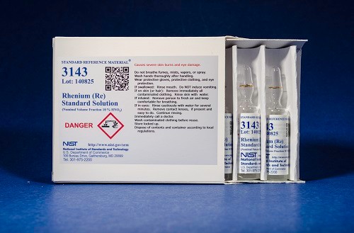 SRM 3143 - 錸(Re)標(biāo)準(zhǔn)溶液
