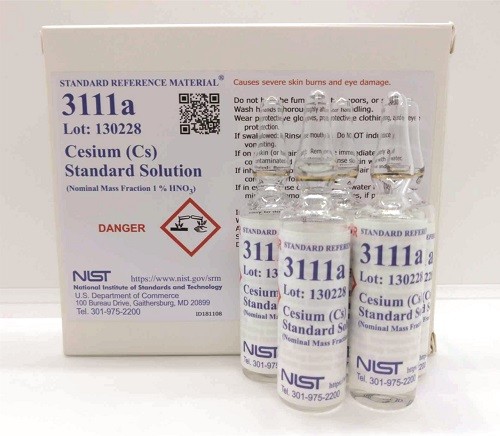SRM 3111a - 銫(Cs)標準溶液