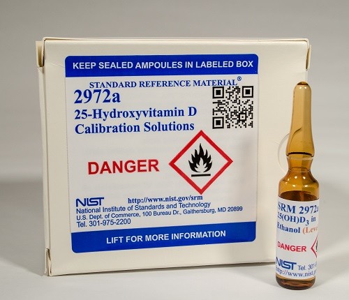 SRM 2972a - 25-羥維生素D校準溶液