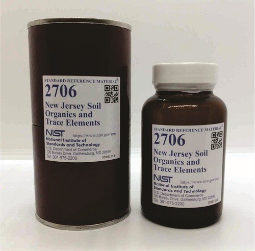 SRM 2706 - 新澤西土壤、有機和微量元素