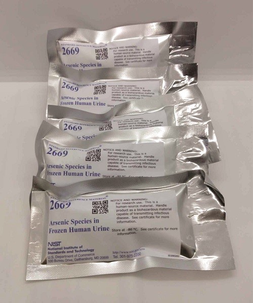 SRM 2669 - 冷凍人尿中砷的形態(tài)