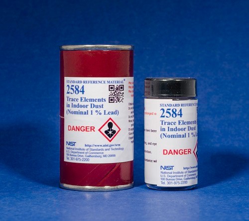 SRM 2584 - 室內粉塵中的微量元素