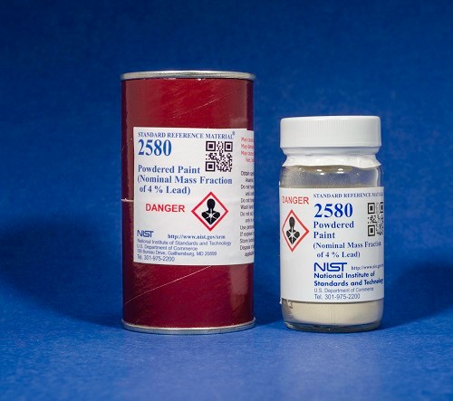 SRM 2580 - 粉狀油漆(標稱質量分數為4%鉛)