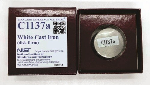 SRM C1137a - 白口鑄鐵標(biāo)準(zhǔn)品