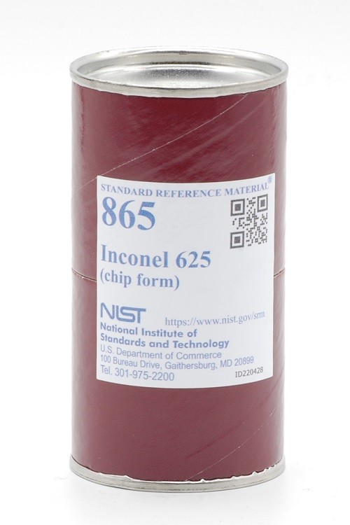 SRM 865 - 鉻鎳鐵合金 625標準品