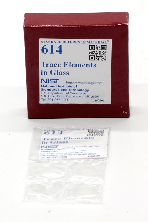 SRM 614 - 玻璃中微量元素標準品
